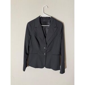 The Limited Womens Charcoal Gray Blazer Suit Jacket Size 10 Career Work
